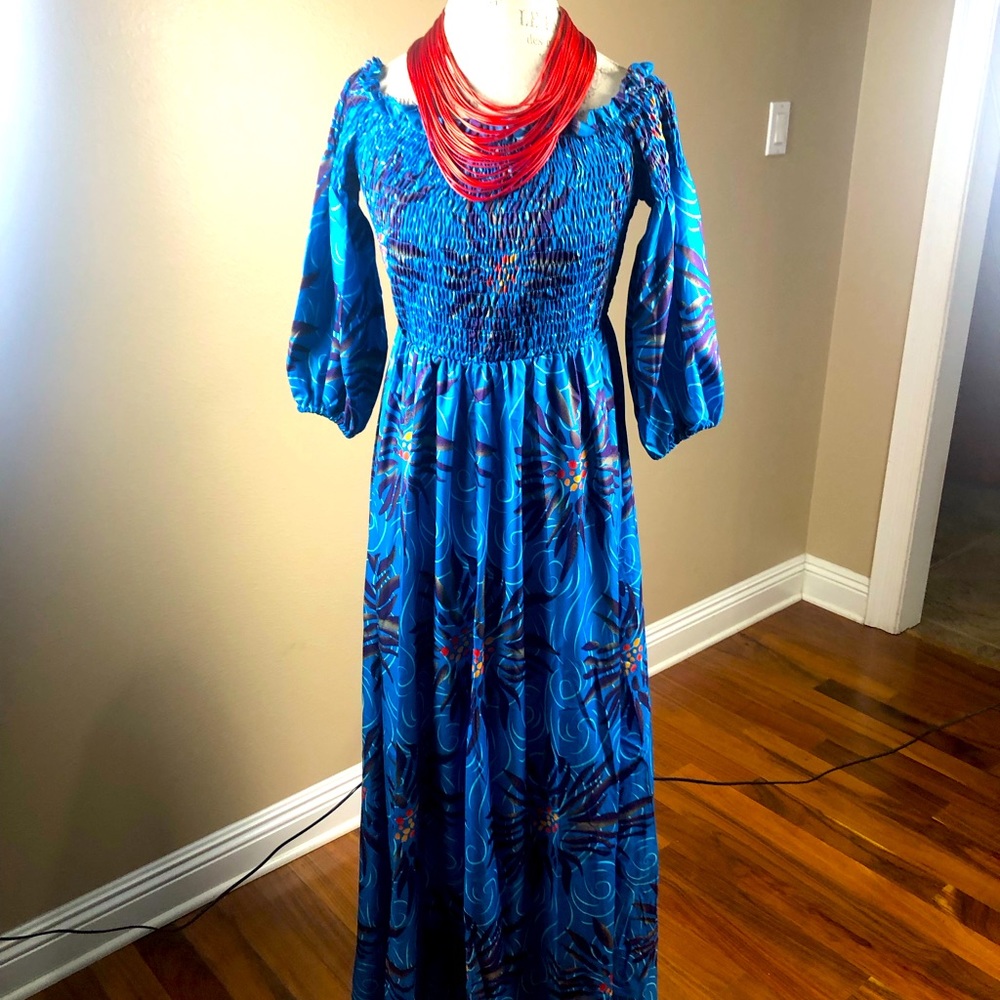CITY CHIC, Maxi Dress Blue/Purple, 100% Polyester, New never worn!!!